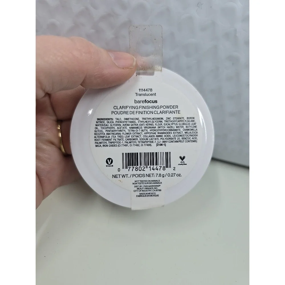 WET N WILD Bare Focus Clarifying Finishing Powder 1114478 Translucent NIPS